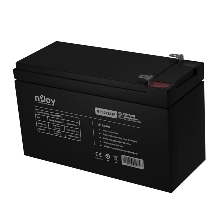 Njoy 12V/22,72W szünetmentes akkumulátor 1db/csomag
