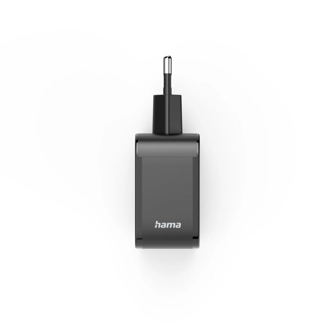 Hama Fast Charger 2x USB-C PD 1x USB-A QC 65W Black