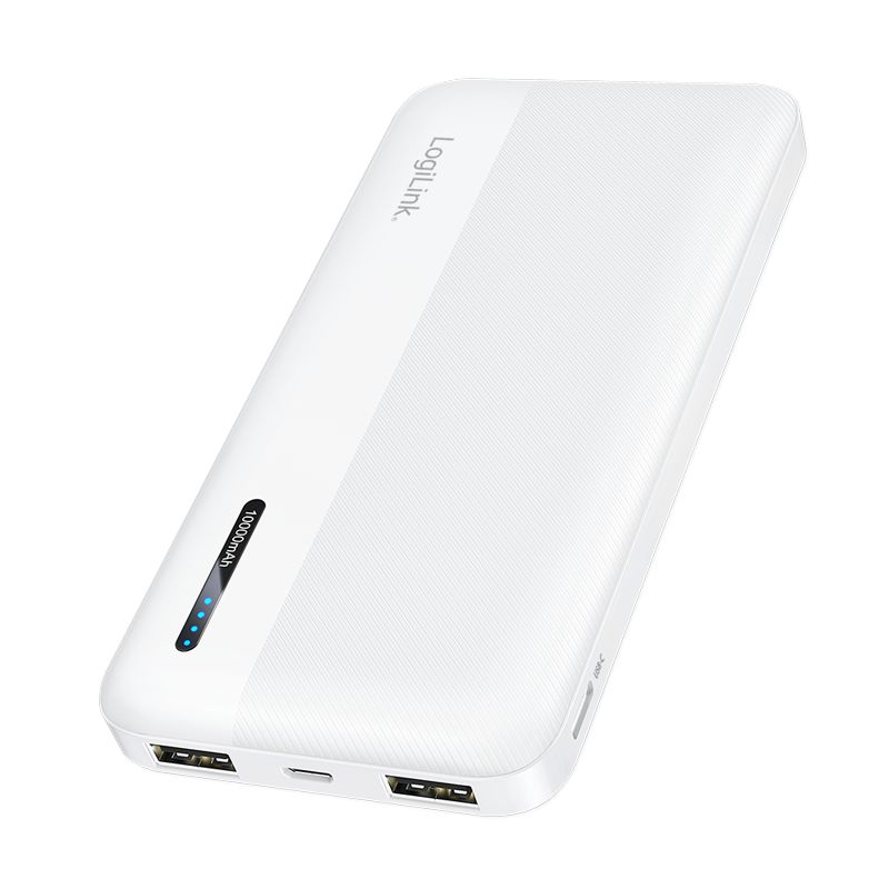 Logilink 10000 mAh PowerBank White