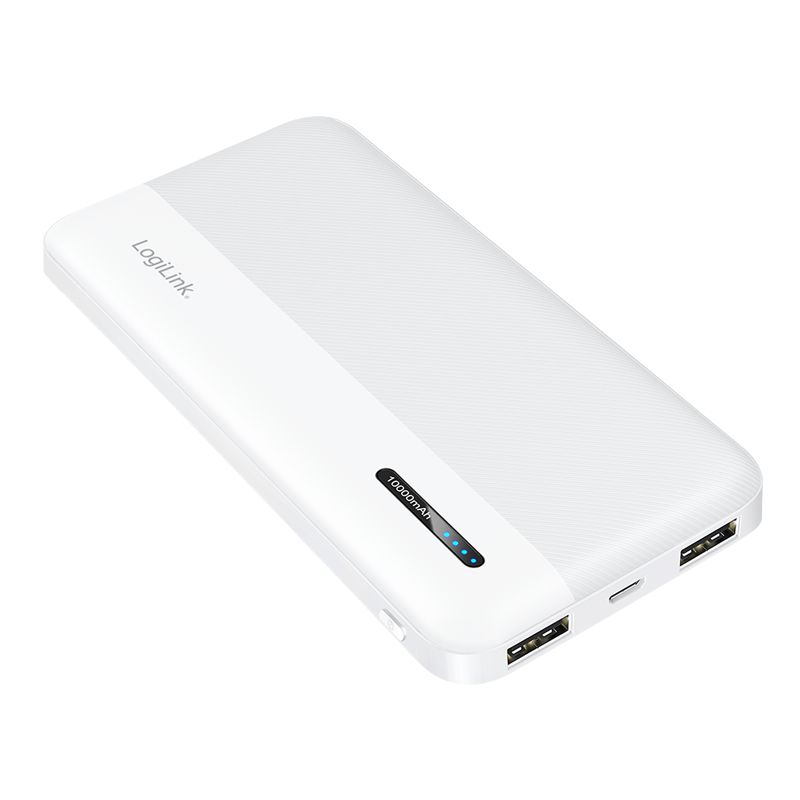 Logilink 10000 mAh PowerBank White