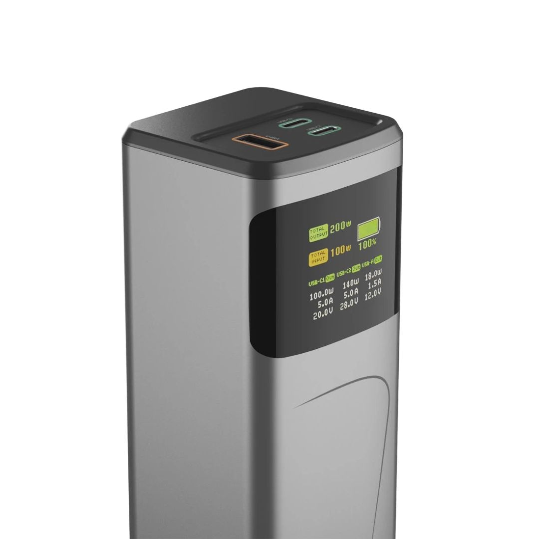 Hama ”High Power” 200W 24000mAh PowerBank Grey