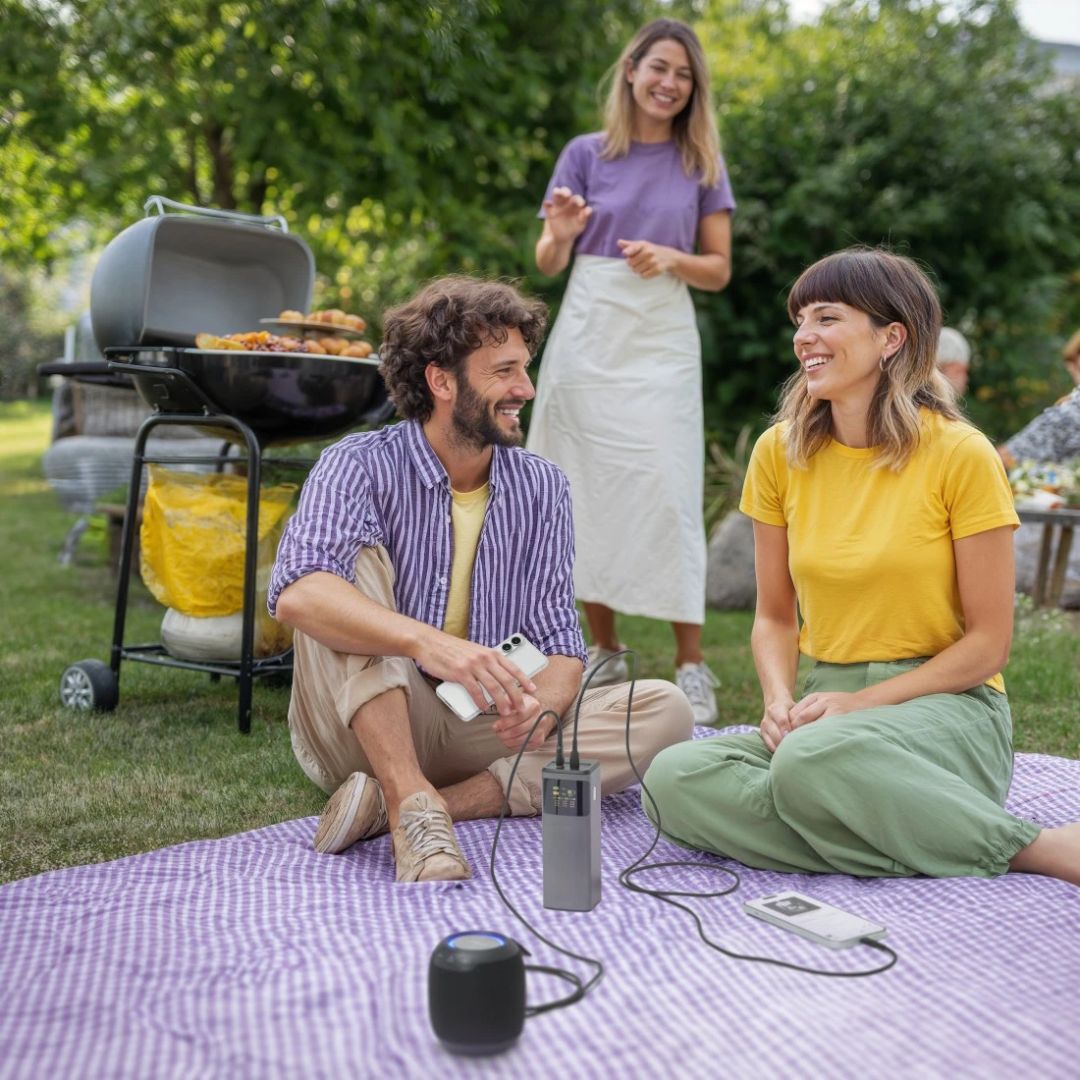 Hama ”High Power” 200W 24000mAh PowerBank Grey