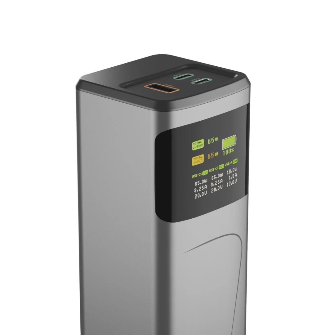 Hama ”High Power” 65W 20000mAh PowerBank Grey