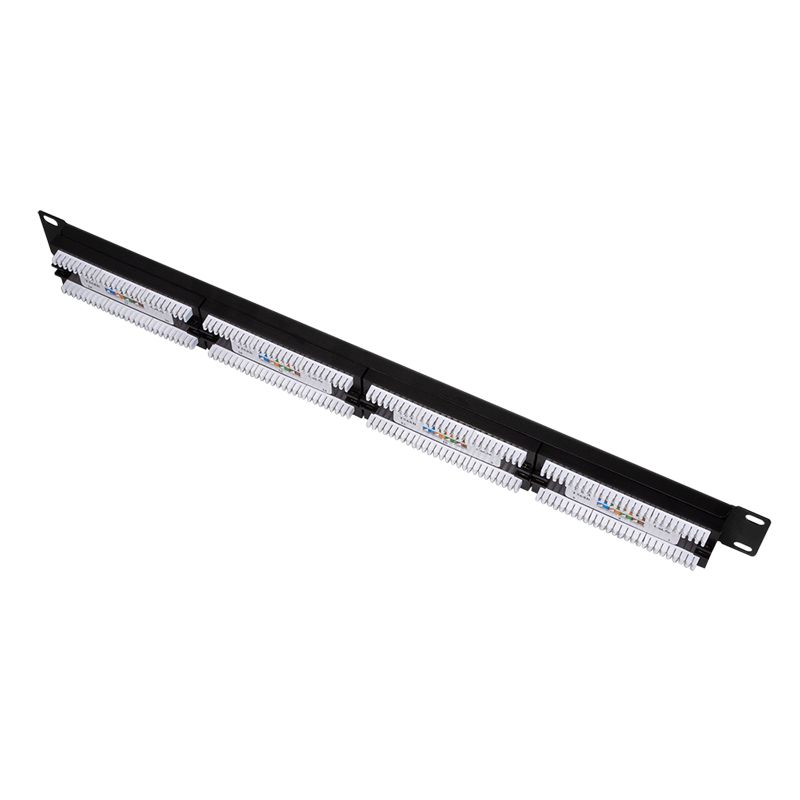 Logilink Cat.5e Patch Panel 24 ports unshielded 19 inch rack mount Black