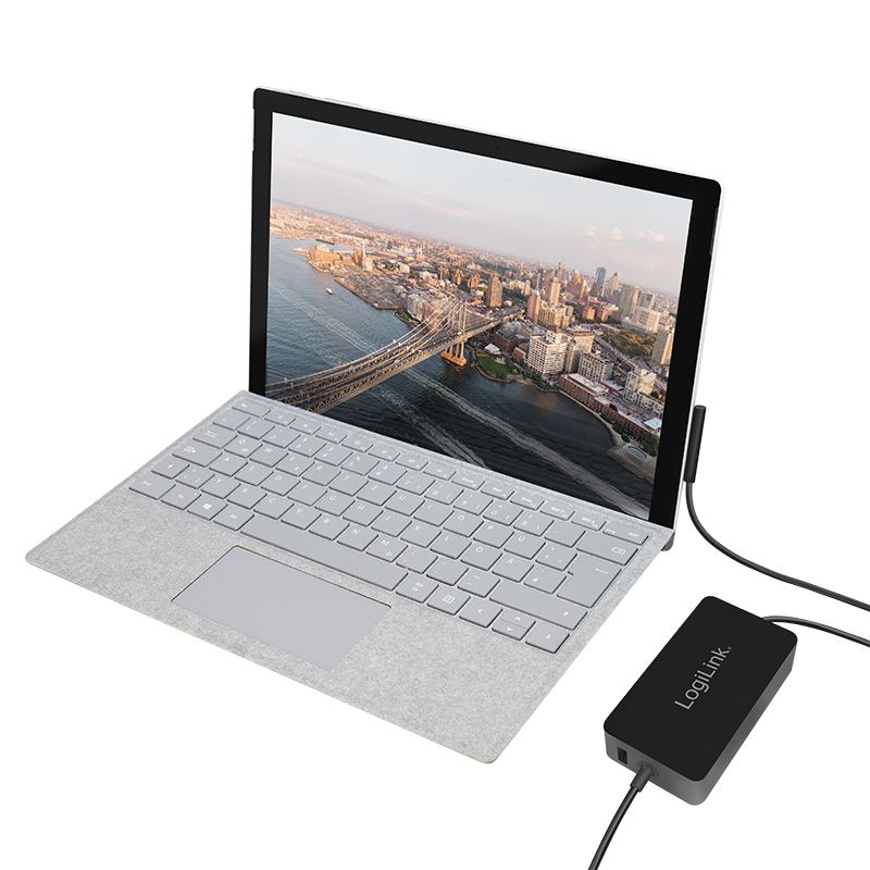 Logilink PA0197 Surface Laptop Charger Black