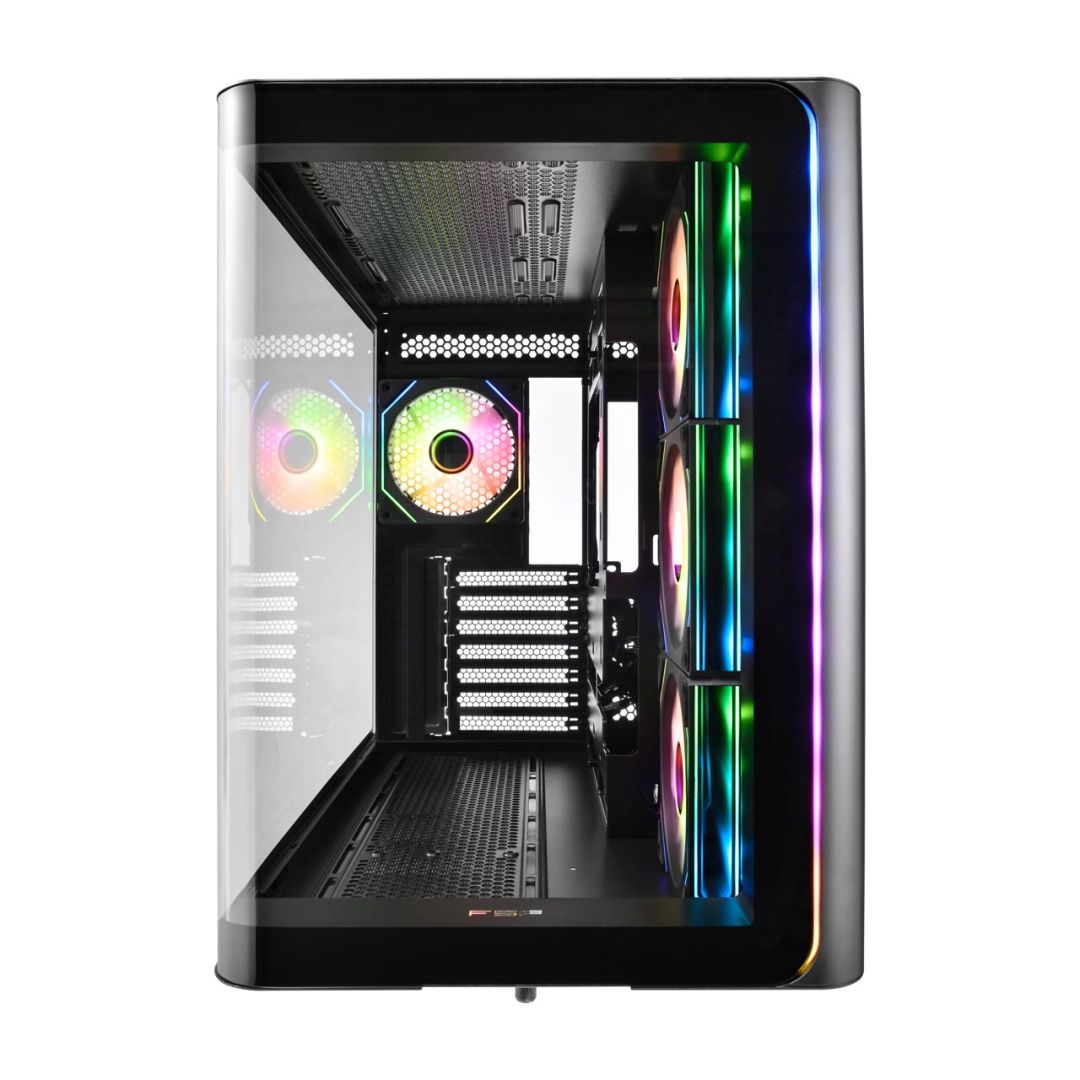 FSP M580 RGB Tempered Glass Black