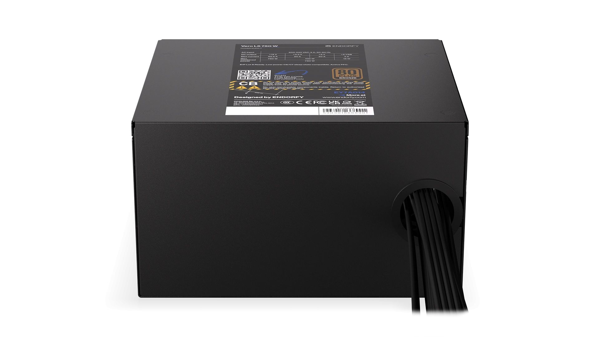 Endorfy 750W 80+ Bronze Vero L6