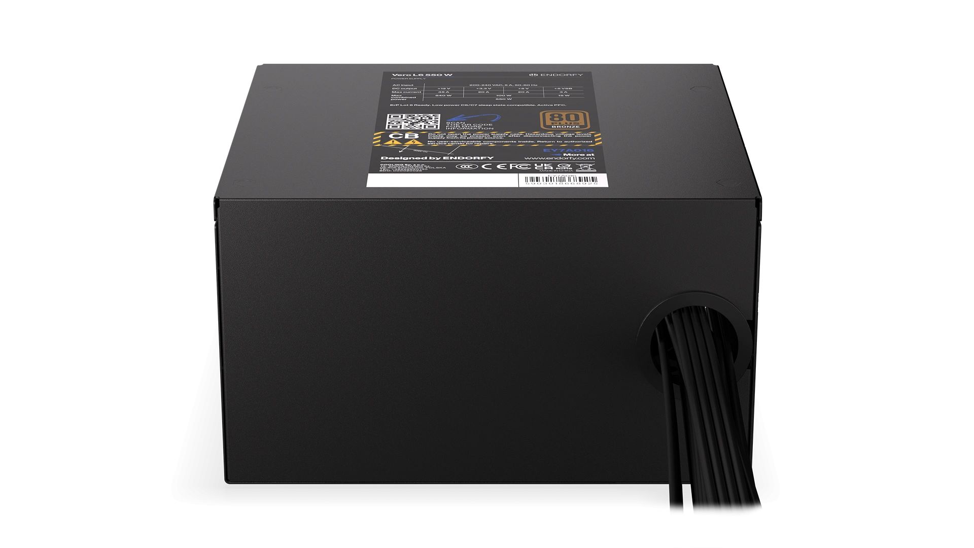 Endorfy 550W 80+ Bronze Vero L6