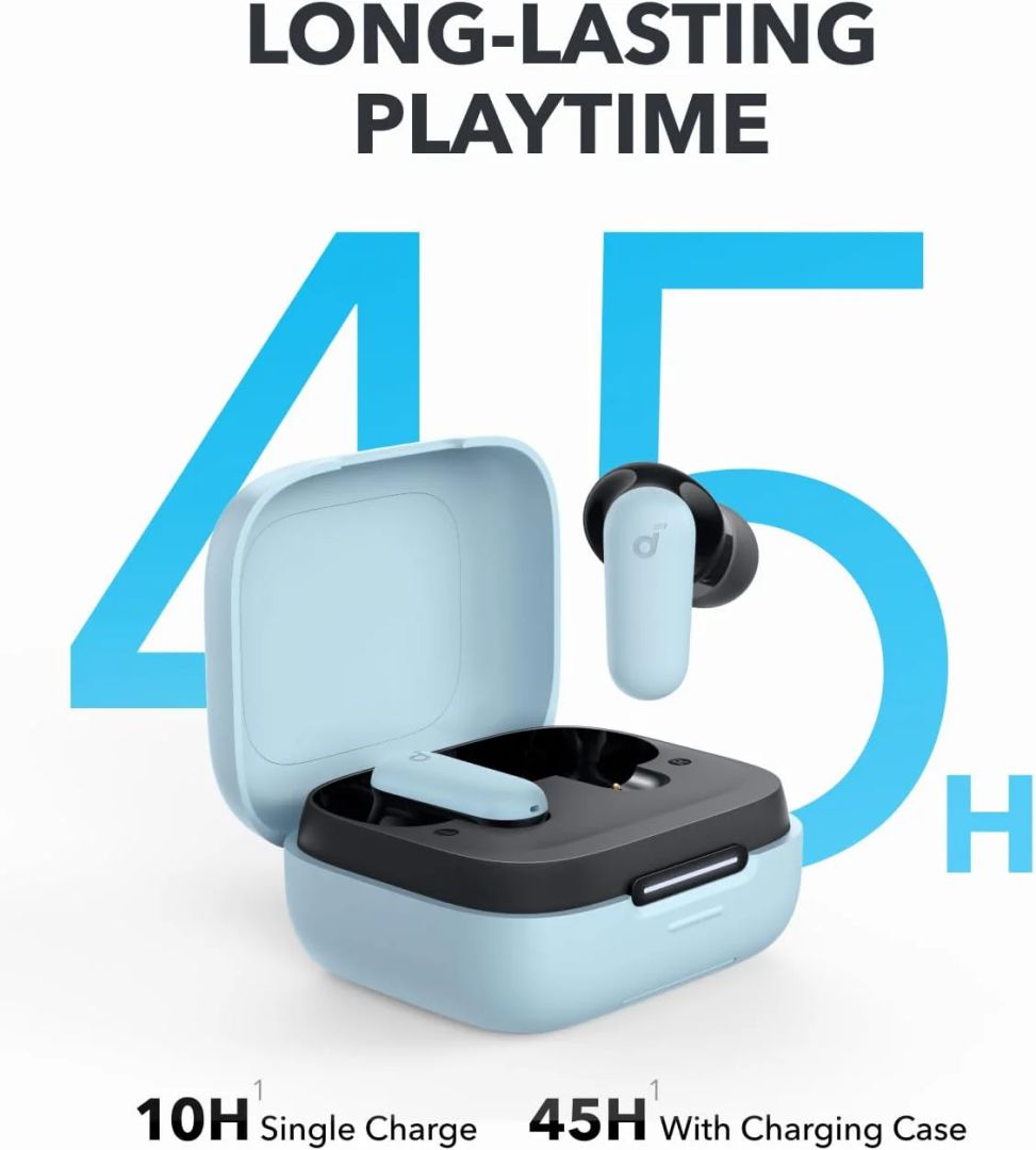 Soundcore P30i Bluetooth Headset Blue