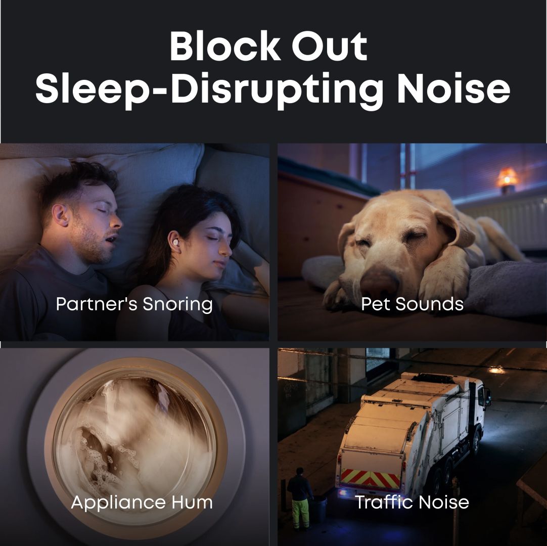 Soundcore Sleep A30 Bluetooth Earbuds White