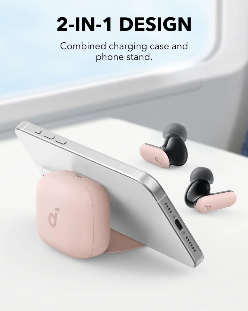 Soundcore P30i Bluetooth Headset Pink