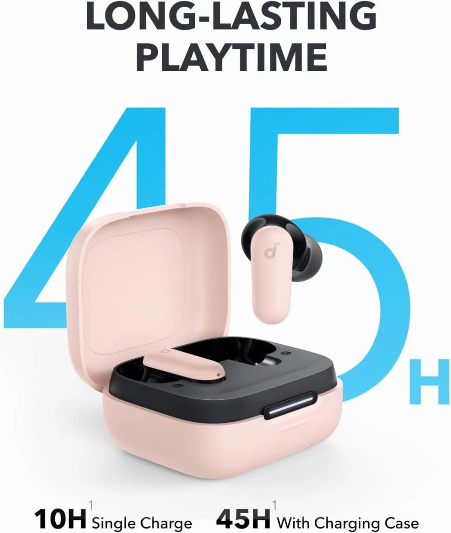 Soundcore P30i Bluetooth Headset Pink