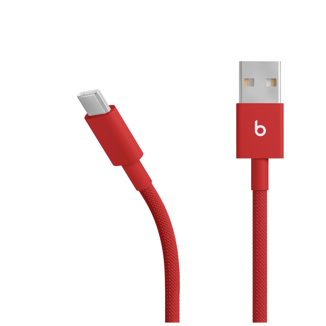 Apple Beats USB-A to USB-C Woven Cable 1,5m Rapid Red
