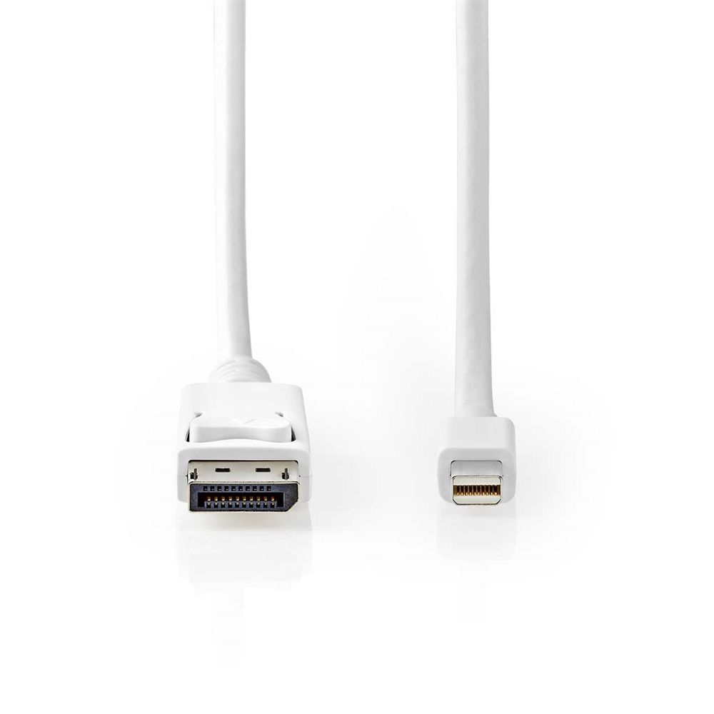 Nedis Mini DisplayPort Male - DisplayPort Male Cable 2m White