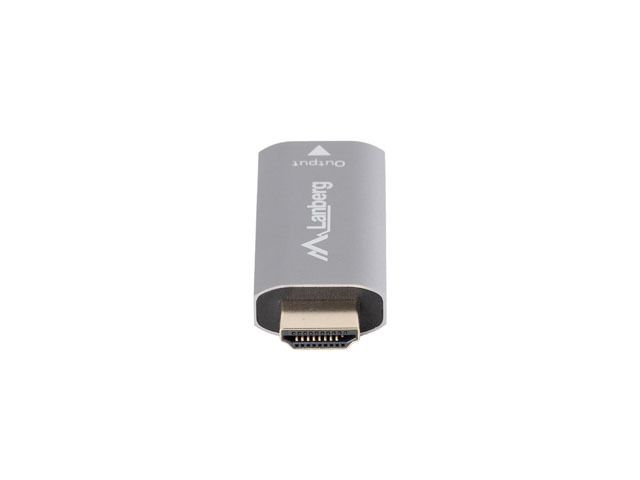 Lanberg HDMI M) - DisplayPort (F) Adapter 4K Silver