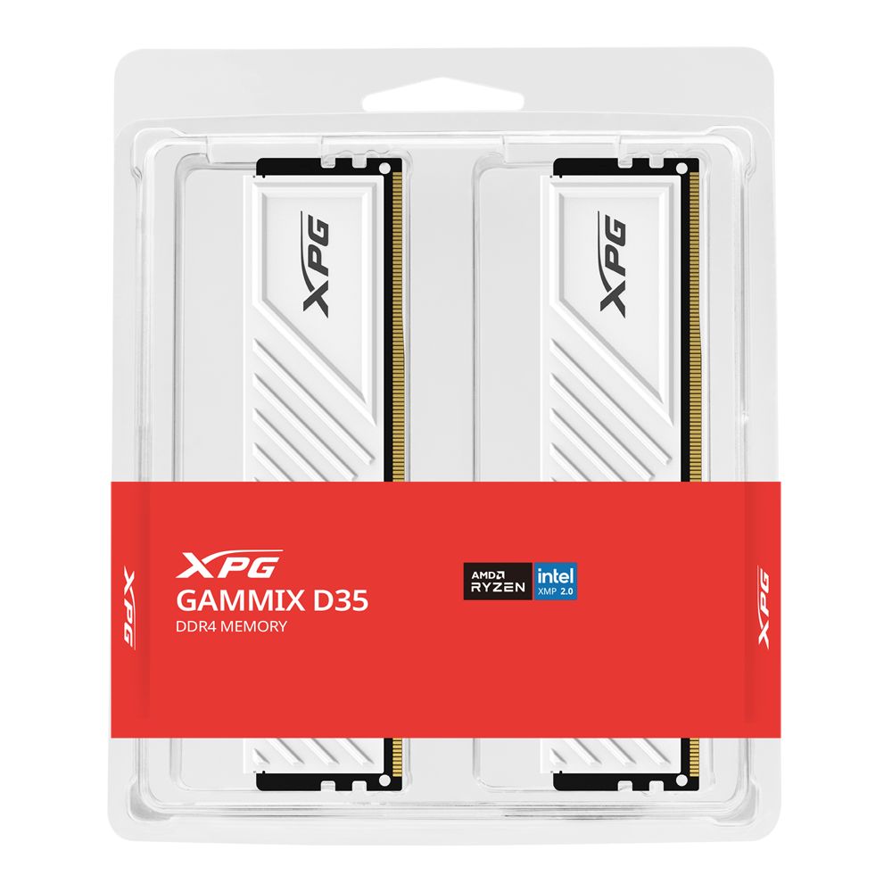 A-Data 16GB DDR4 3200MHz Kit(2x8GB) Gammix D35 White