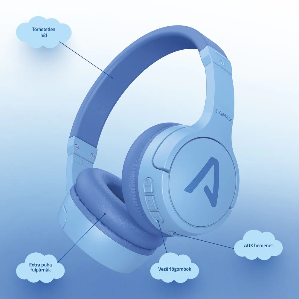 Lamax BaseKid1 Bluetooth Headset Blue