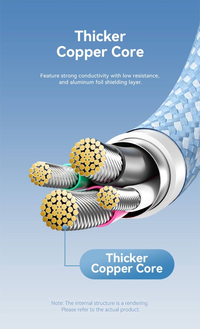 Vention USB 2.0 A Male to C Male 3A Aluminum Alloy Type cable 1m Black