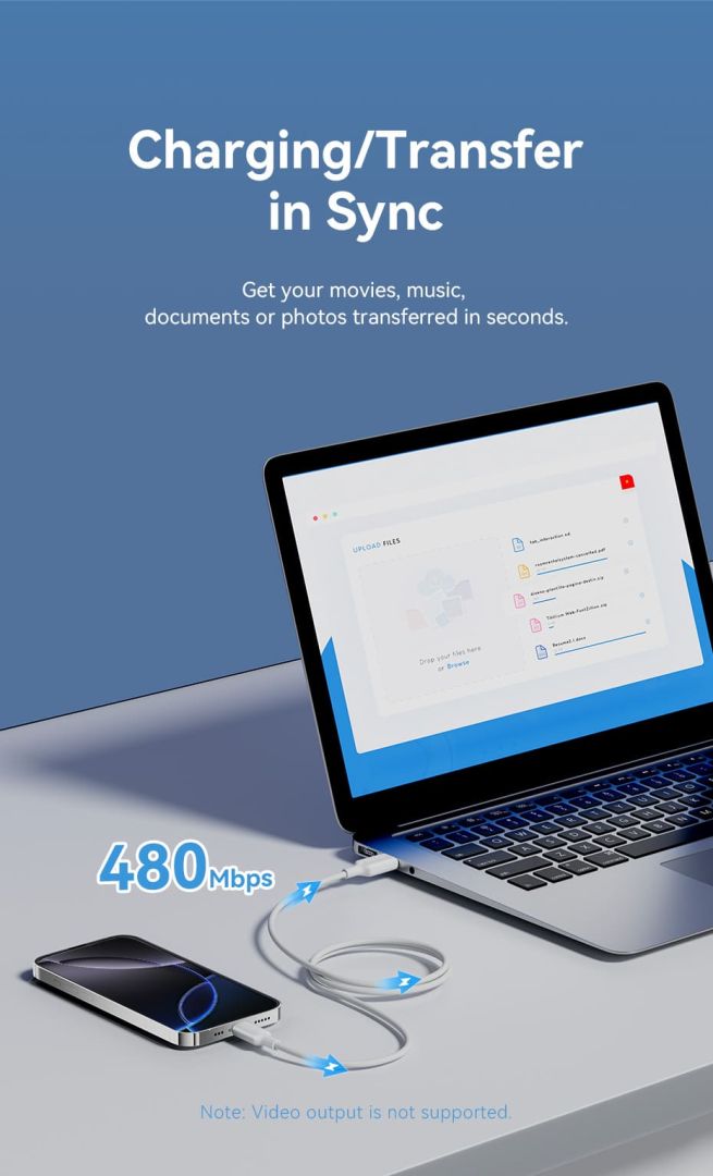 Vention USB 2.0 A Male to C Male 3A PVC Type cable 2m White