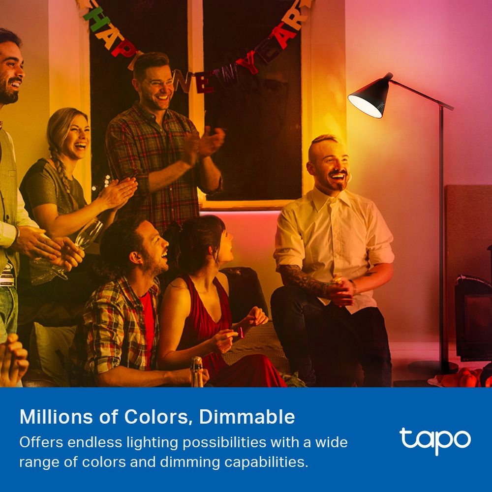 TP-Link Tapo L430P Smart P45 Light Bulb Multicolor