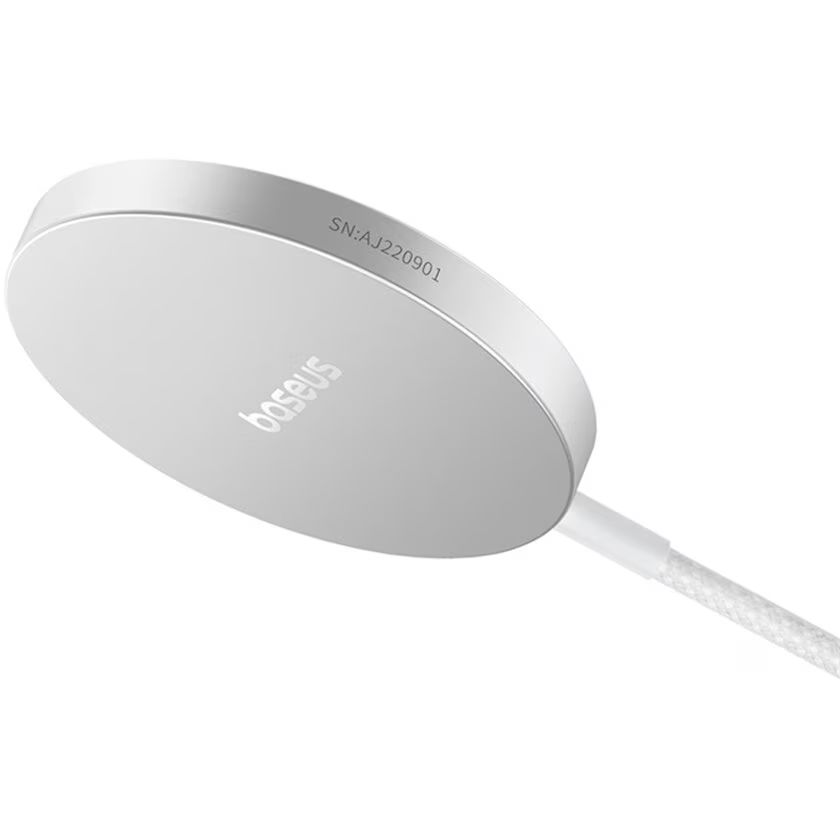 Baseus Simple Mini4 Air Magnetic Wireless Charging Stand 15W Silver
