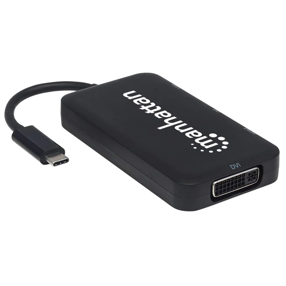 Manhattan USB-C 4-in-1 Audio/Video Converter