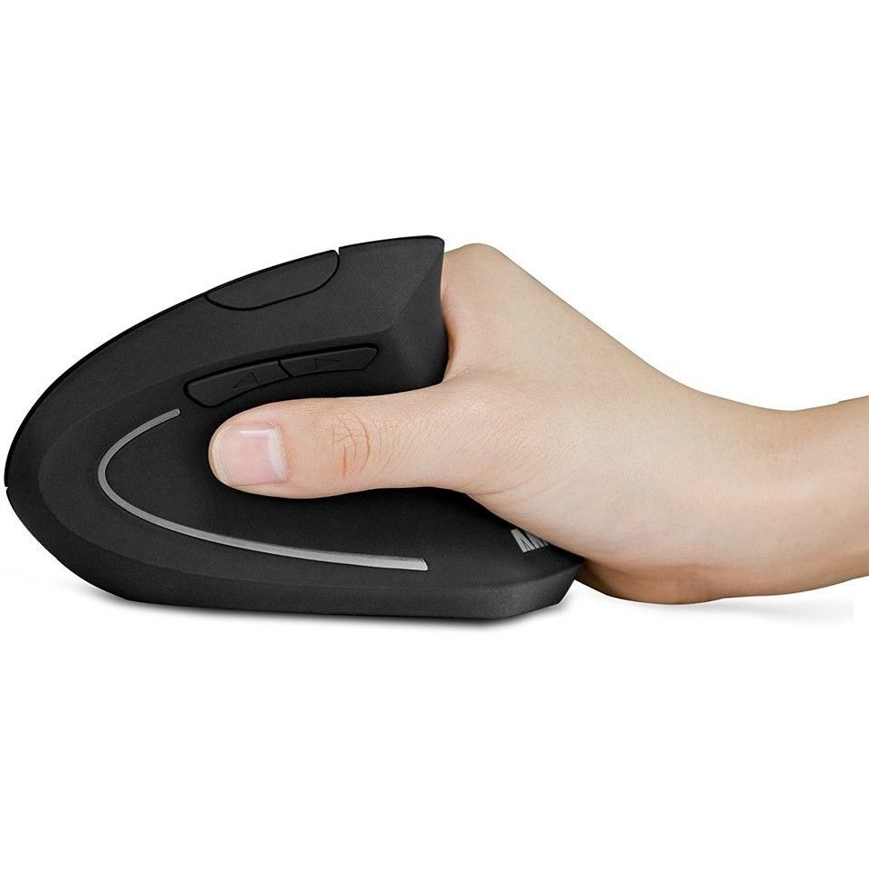 ANKER A7852 Wireless Vertical Ergonomic Optical Mouse Black
