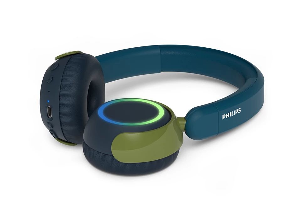 Philips TAK4200CT/00 Bluetooth Headset for Kids Chrystal Teal