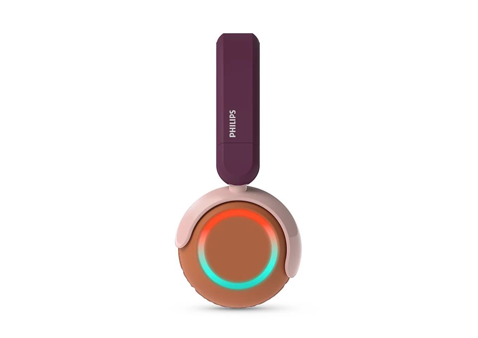 Philips TAK4200MP/00 Bluetooth Headset for Kids Magenta Purple