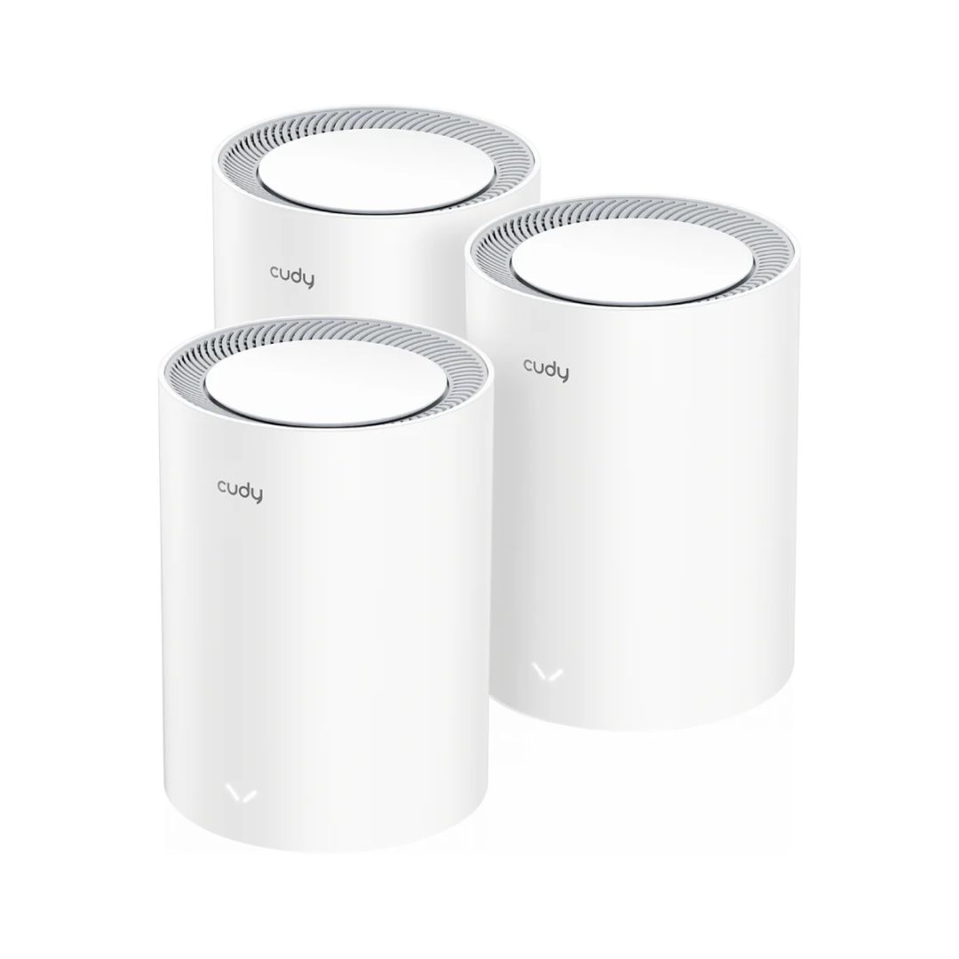 Cudy AX3000 2.5G Dual Band Wi-Fi 6 Mesh System (3-pack)