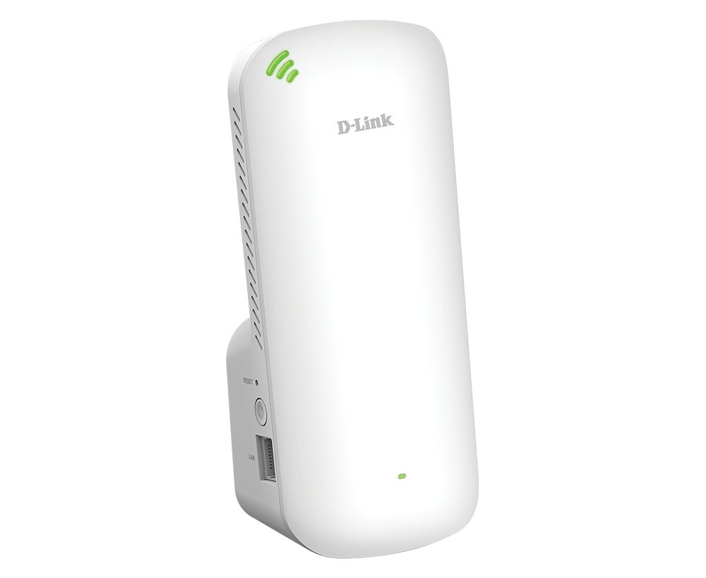 D-Link DAP-X1860 AX1800 Mesh Wi-Fi 6 Range Extender White