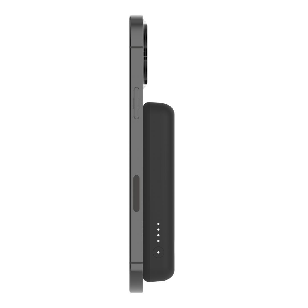 Belkin BPD004BTBK BoostCharge Magnetic Wireless 5000mAh PowerBank + Stand Black
