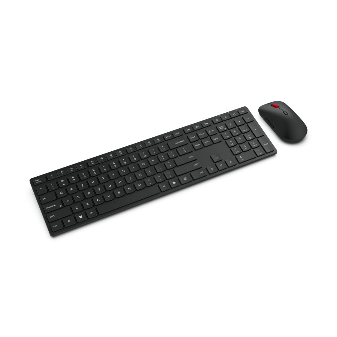 Lenovo Pro 6000 Wireless Bluetooth Multi-Mode Combo Keyboard and Mouse Black HU
