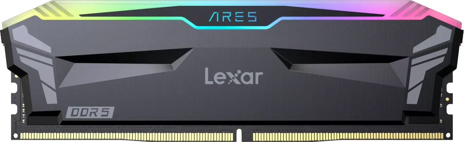 Lexar 32GB DDR5 7200MHz Kit(2x16GB) ARES RGB Black