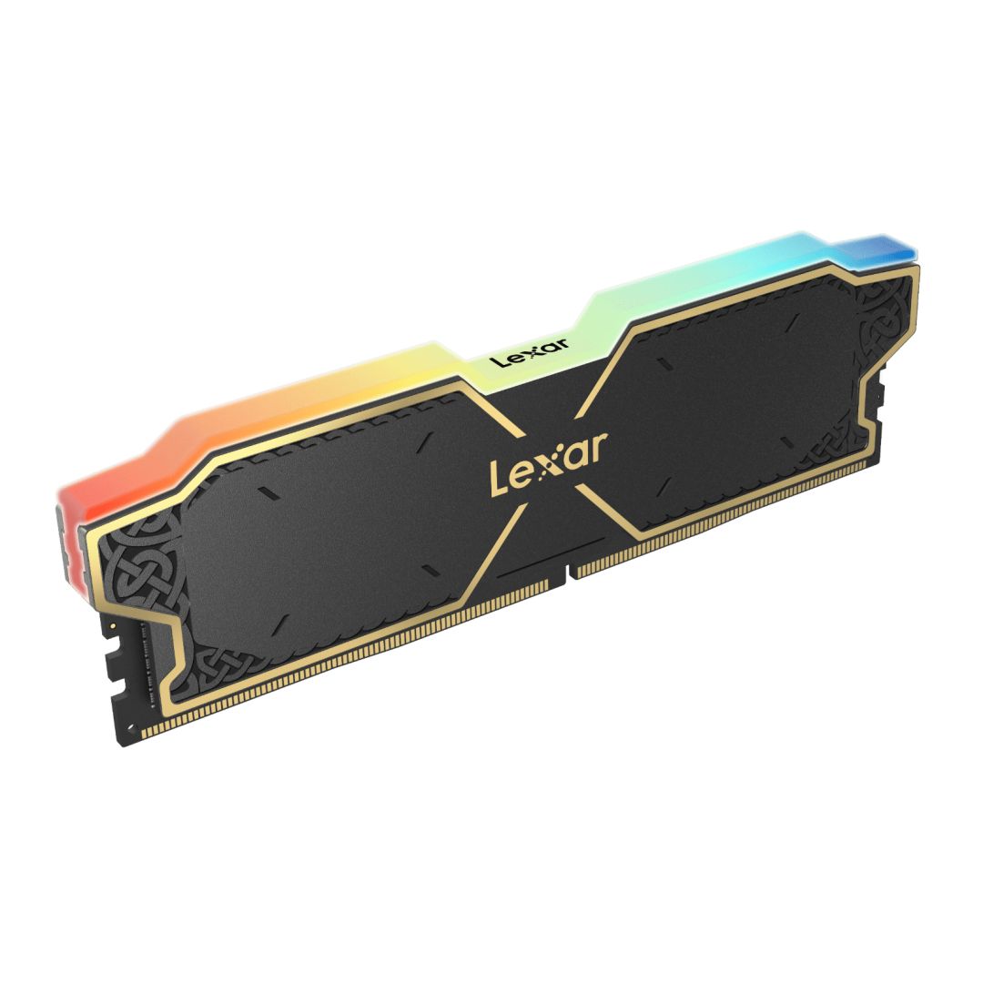 Lexar 32GB DDR5 6000MHz Kit(2x16GB) Thor RGB with Heatsink Black
