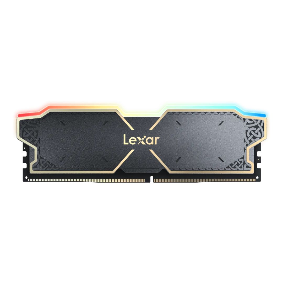 Lexar 32GB DDR5 6000MHz Kit(2x16GB) Thor RGB with Heatsink Black