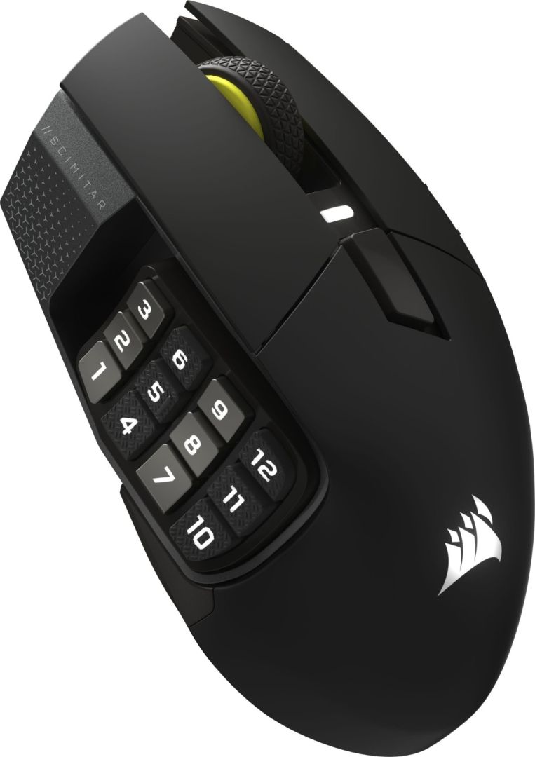 Corsair Scimitar Elite Se Wireless Bluetooth Gaming Mouse Gun Metal