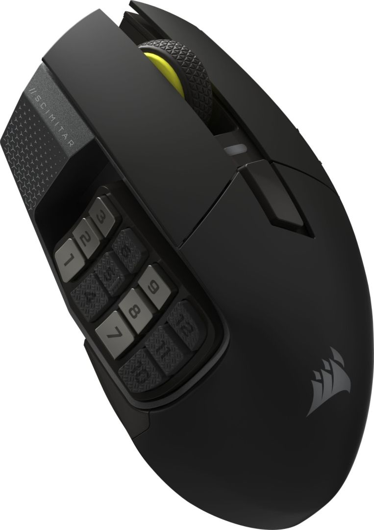 Corsair Scimitar Elite Se Wireless Bluetooth Gaming Mouse Gun Metal