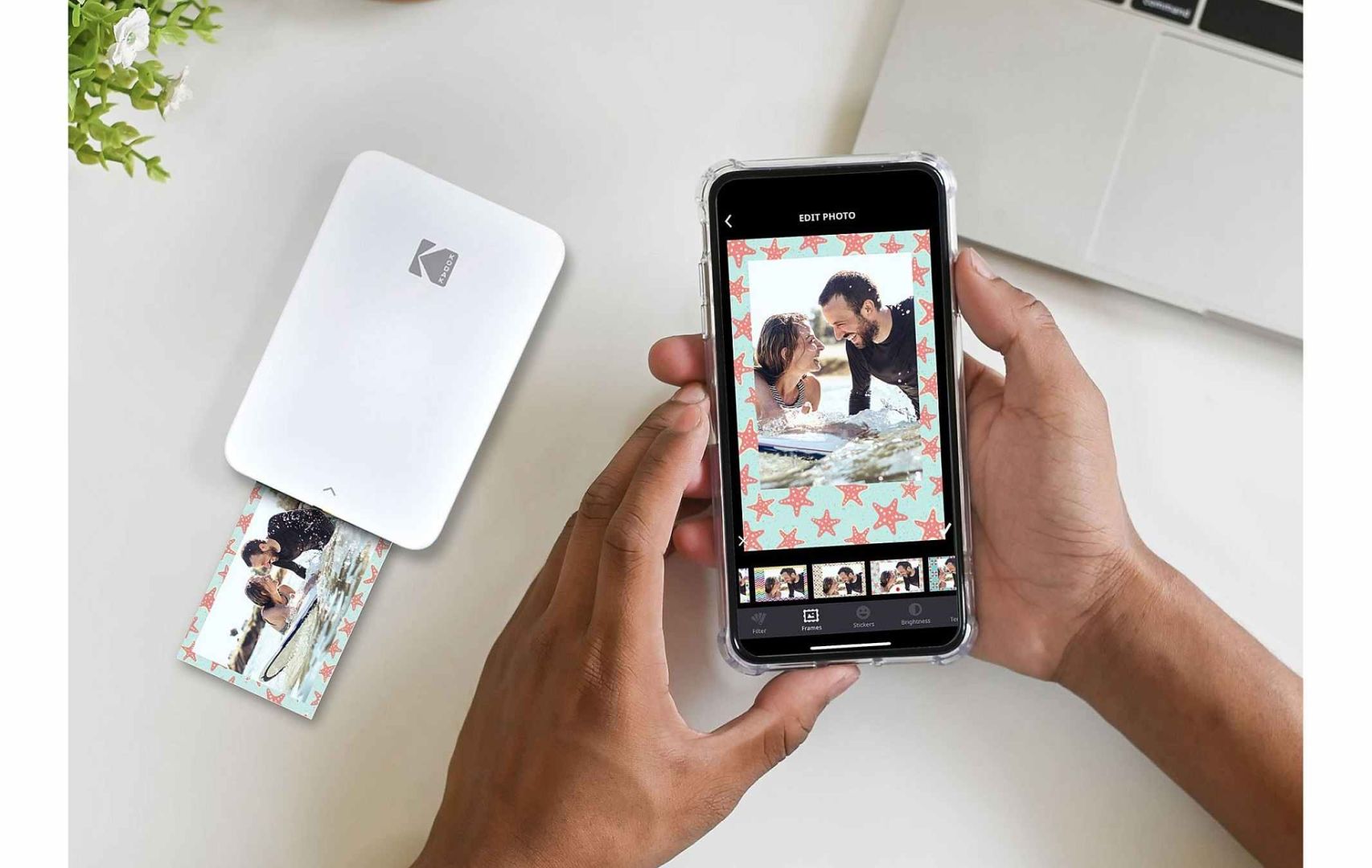 Kodak Step Slim Mobil Fotónyomtató White