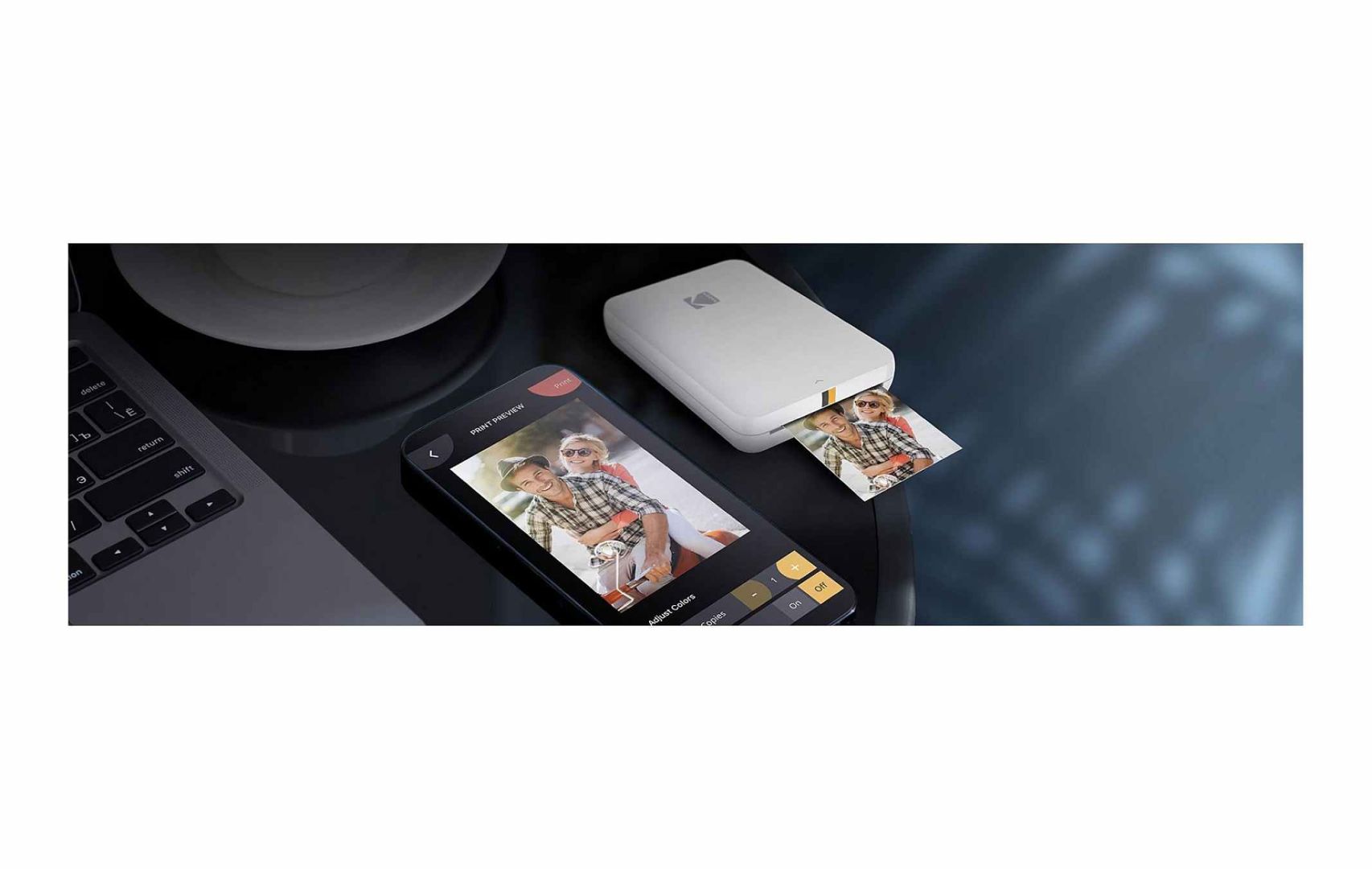 Kodak Step Slim Mobil Fotónyomtató White