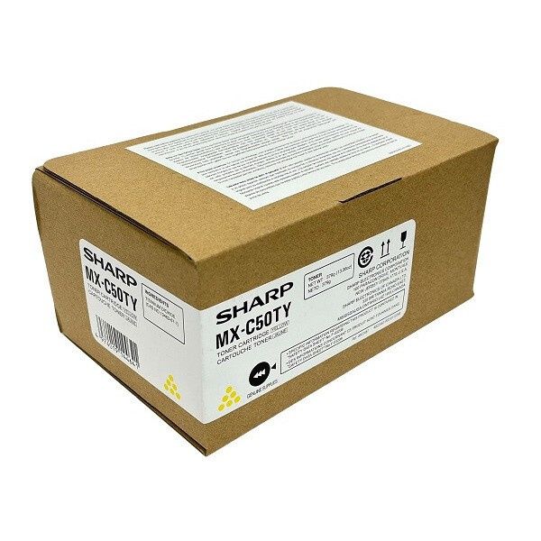 Sharp MXC50TY/MX-C50TY Yellow toner