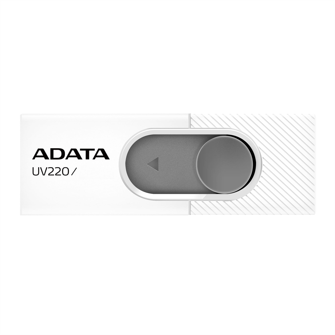 A-Data 64GB Flash Drive UV220 White/Grey 