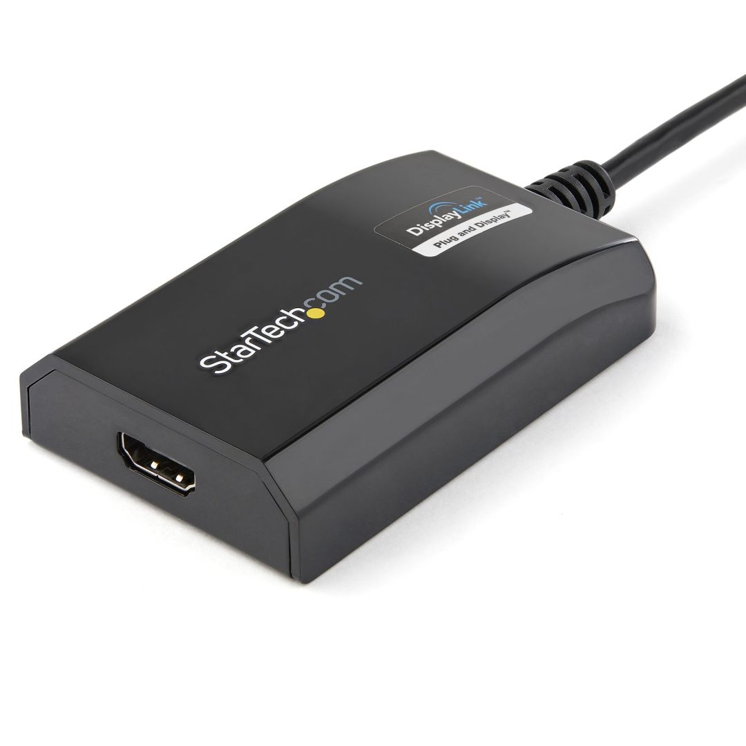 Startech USB 3.0 to HDMI Adapter cable Black