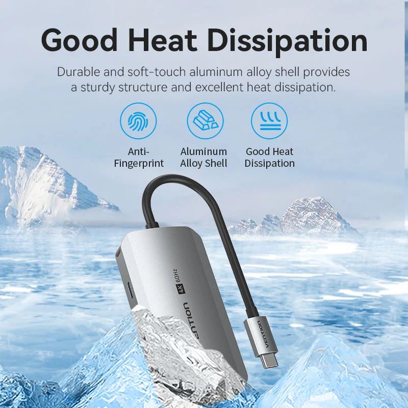 Vention 4-in-1 USB-C Docking Station