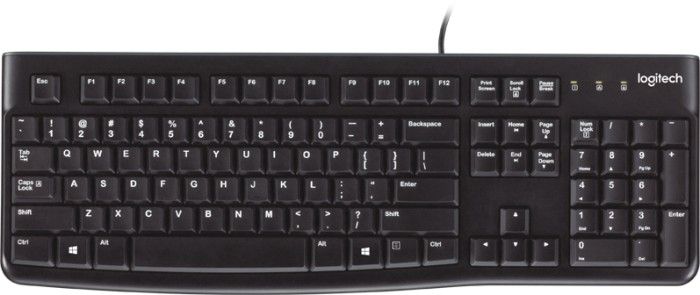 Logitech K120 USB Keyboard Black UA