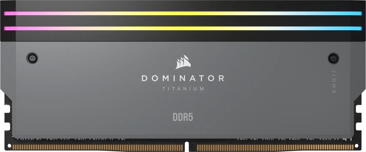 Corsair 32GB DDR5 6000MHz Kit(2x16GB) Dominator Titanium RGB Black