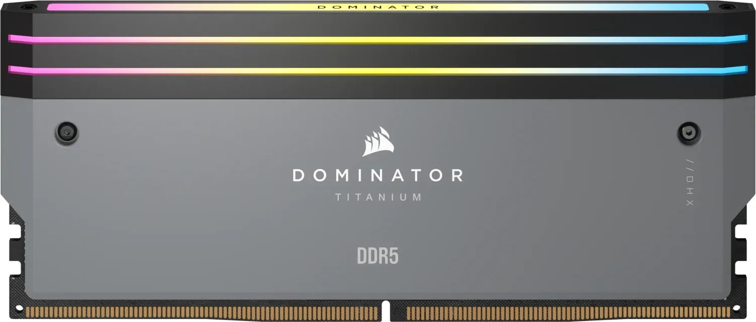 Corsair 32GB DDR5 6000MHz Kit(2x16GB) Dominator Titanium RGB Black