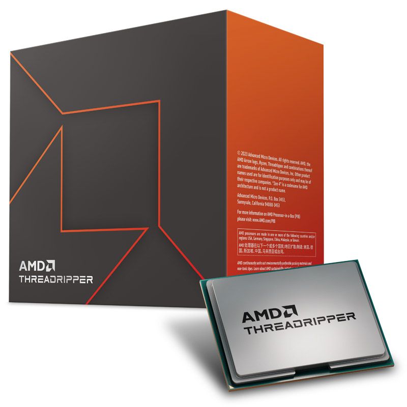 AMD Ryzen Threadripper 7980X 3,2GHz TR5 BOX (Ventilátor nélküli)