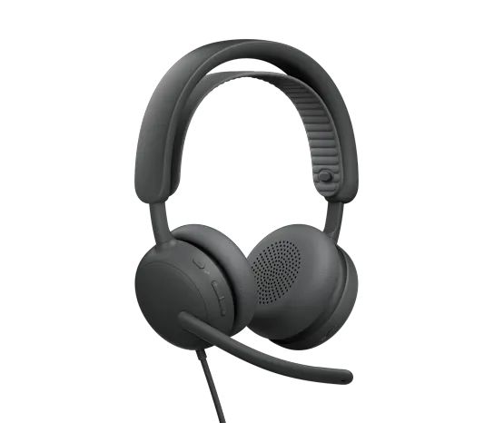 Logitech Zone Wired 2 for Business Teams version Headset Graphite
