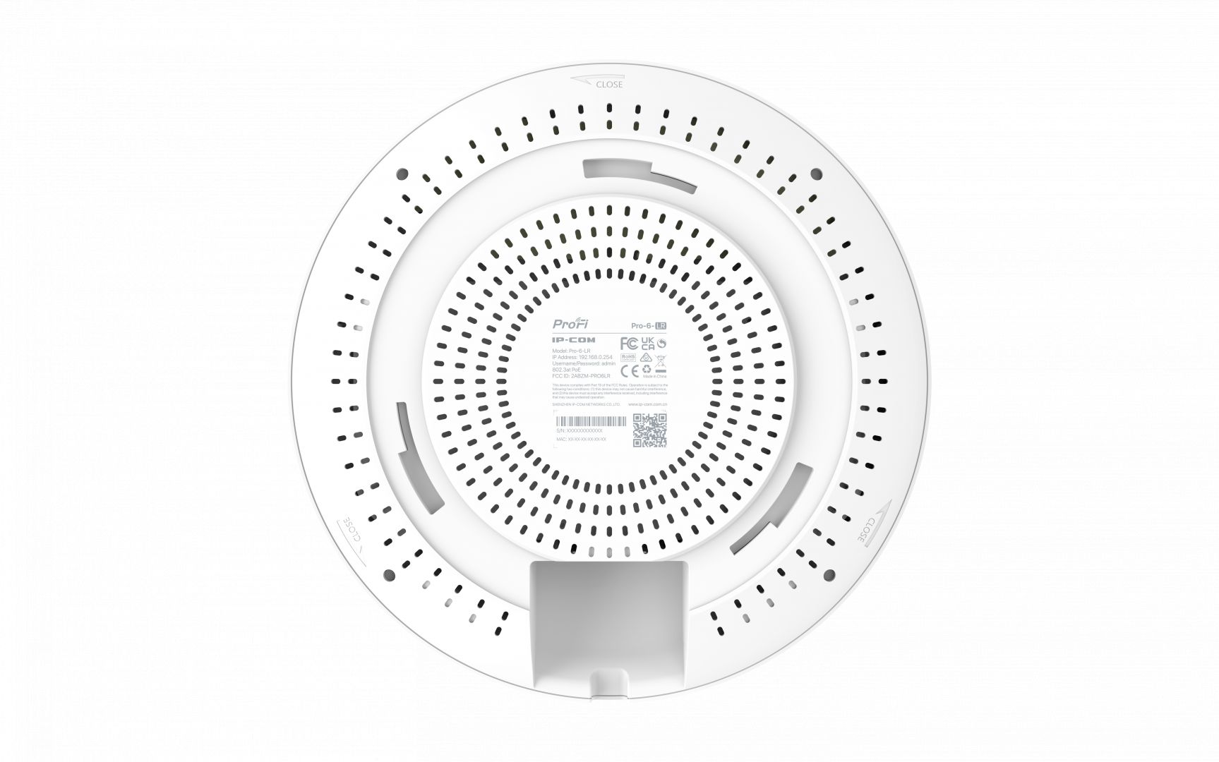 IP-COM PRO-6-LR 802.11AX Dual-Band Long Range Access Point White